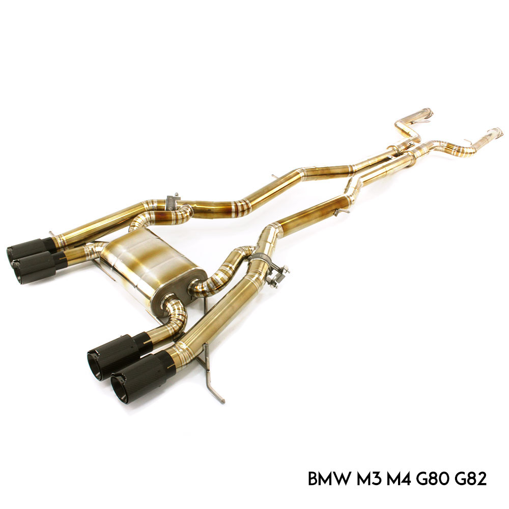 Hot exhaust catback voor BMW M3 M4 G80 G82 G8X S58 uitlaatsysteem
